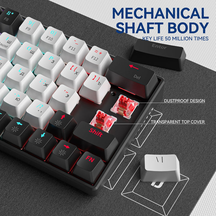 Mechanische Gaming-Tastatur Karnz