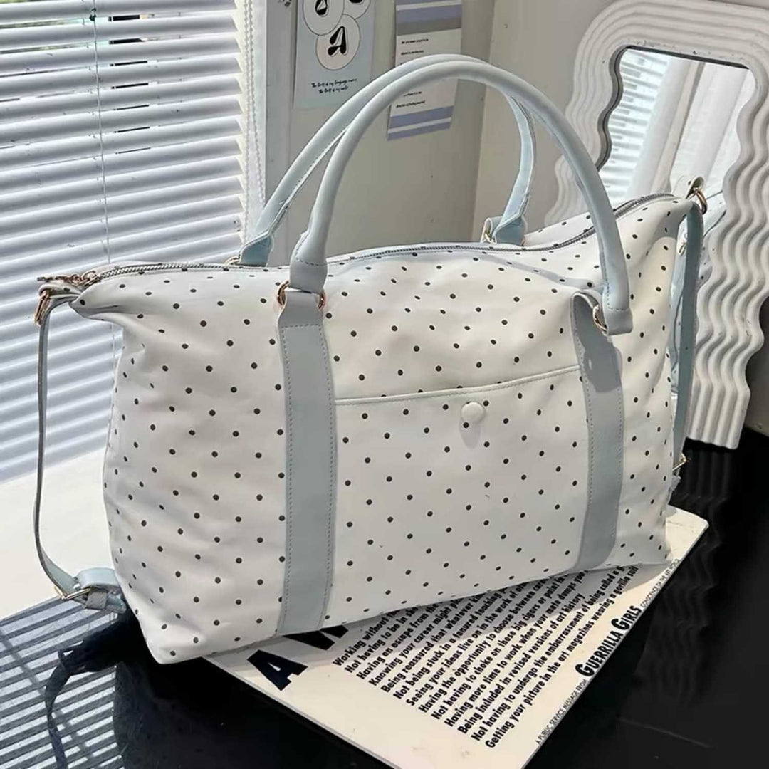 Stylische gepunktete Reis-Duffle-Tasche Karnz