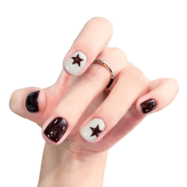 Künstlerisches Sternen Design Nagelkunst Set Karnz