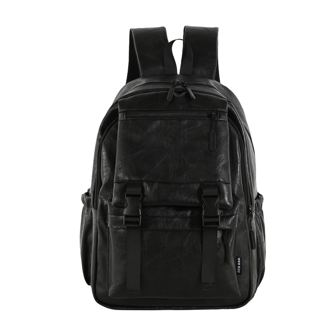 Stylischer Multifunktions-Leder-Rucksack Karnz