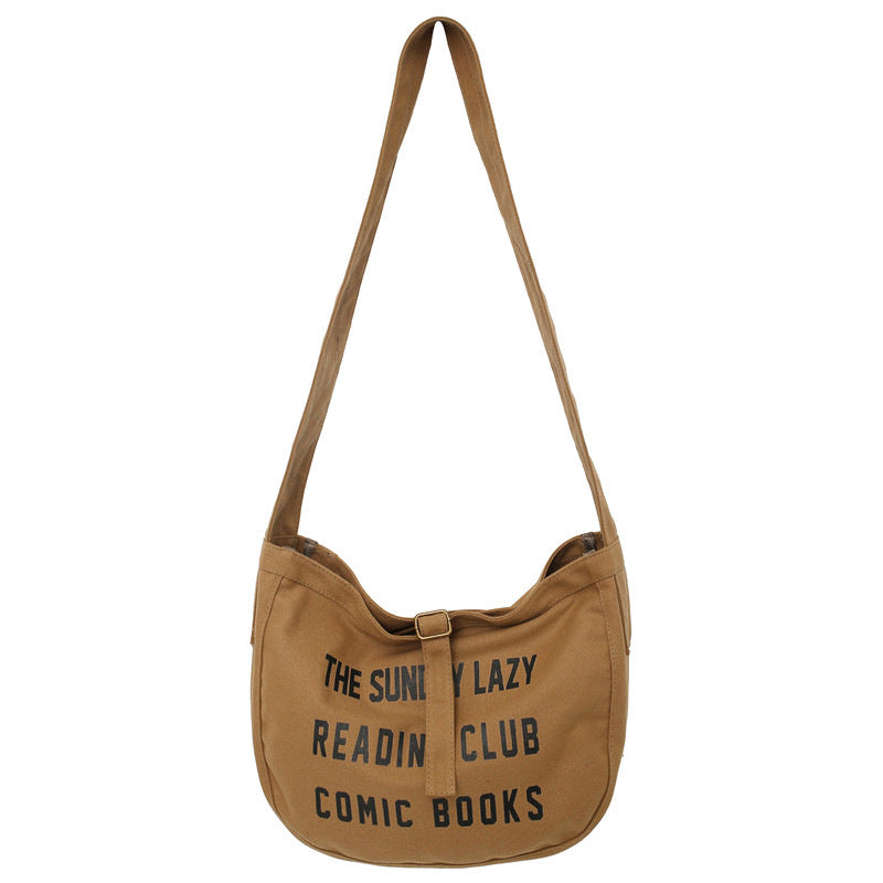 Lässige bedruckte Hobo-Tasche Karnz