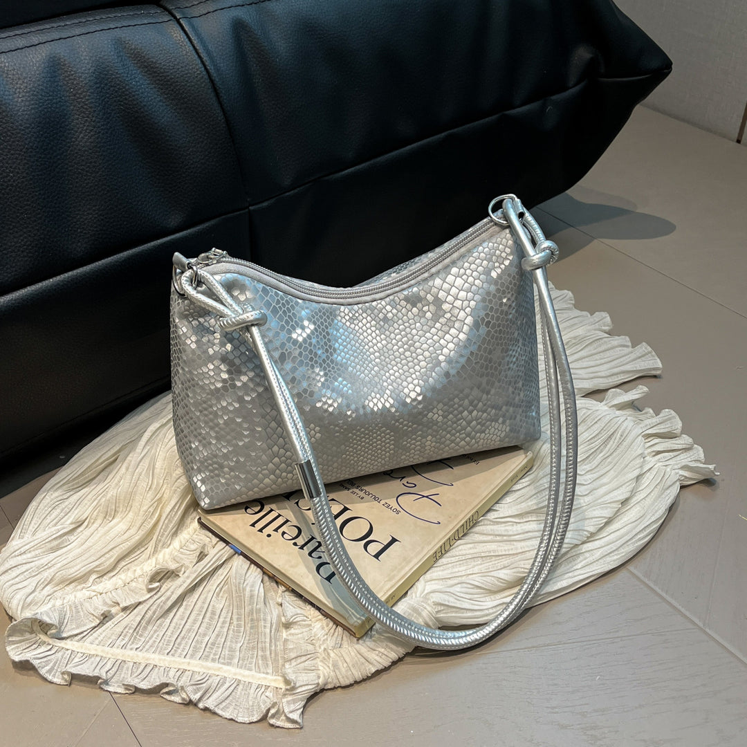 Schlangendruck Abendhandtasche