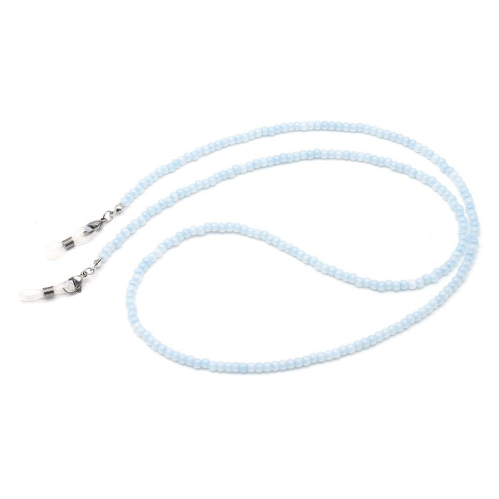 Elegante Perlen Brillen Halter Kette Karnz