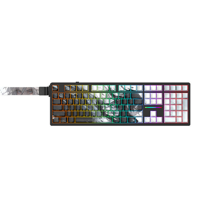 Gasket-Montierte RGB Mechanische Tastatur Karnz