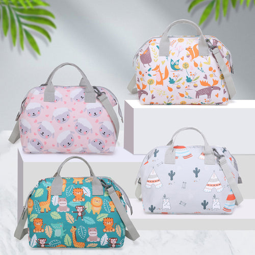 Verspielte gemusterte Reisetasche Karnz