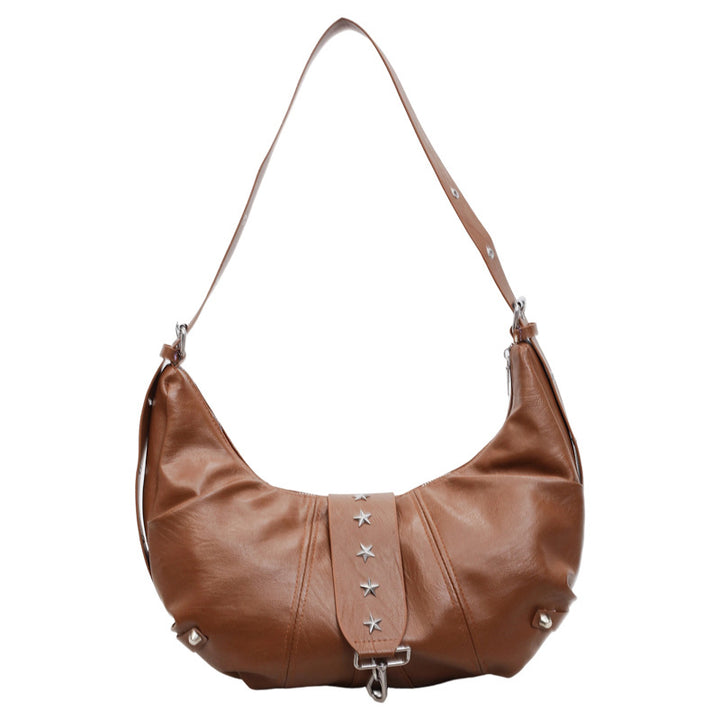WoChic Leder Hobo Tasche Karnz