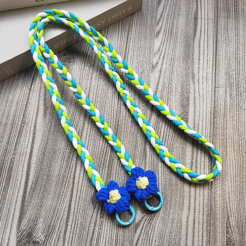 Gewebtes florales Muster Utility Lanyard Karnz