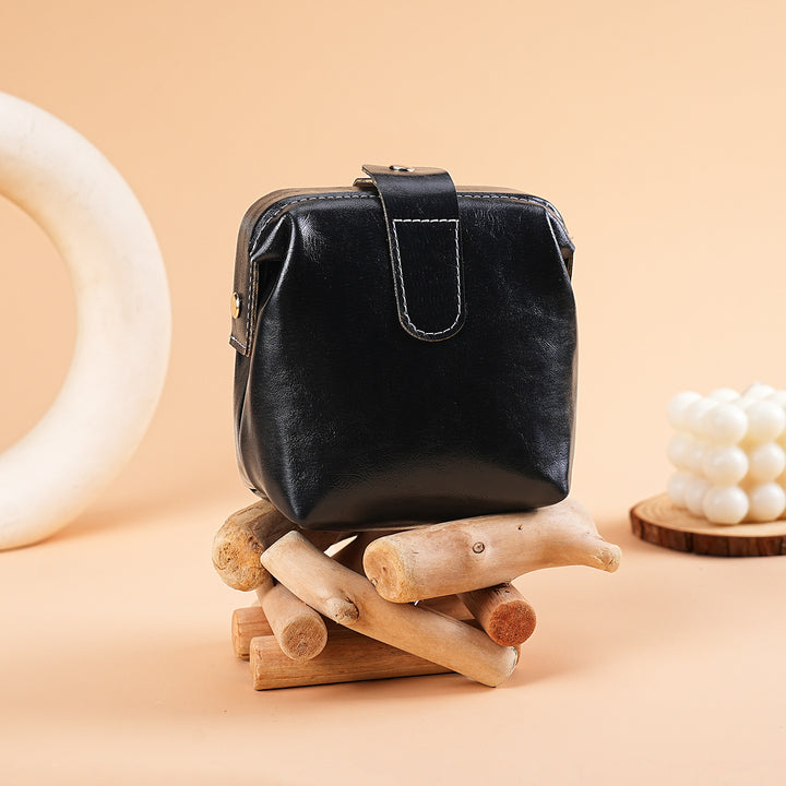 Premium Leder Kosmetiktasche
