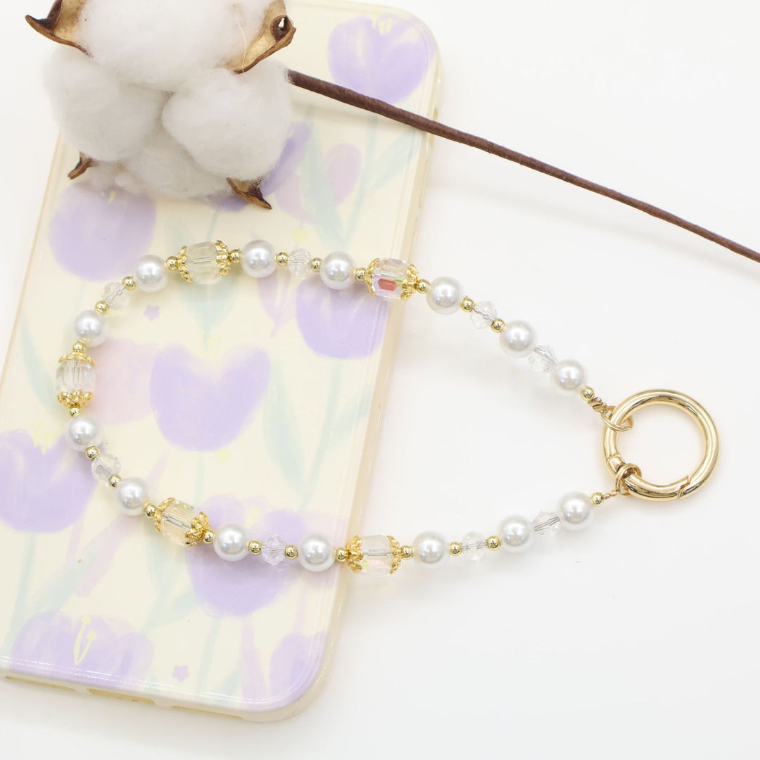 Elegante Perlen-Handykette Karnz