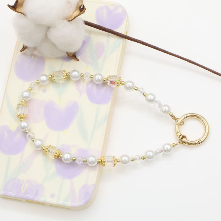 Elegante Perlen-Handykette Karnz