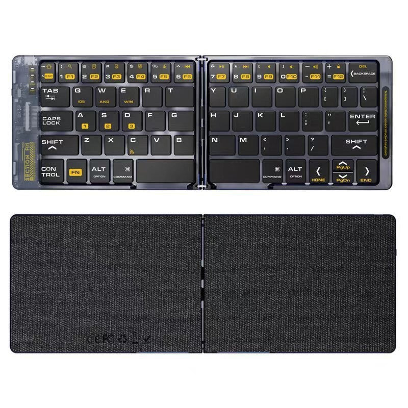 Tragbare zusammenklappbare Bluetooth-Tastatur Karnz