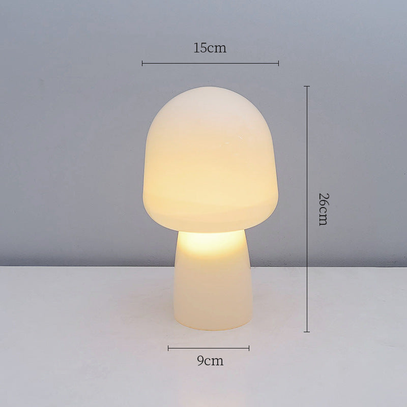 Pilzförmige dekorative Tischlampe