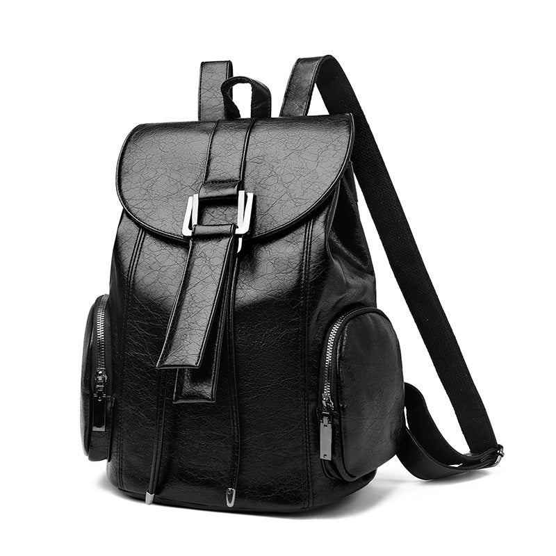 Retro-Chic Vegan Leder Rucksack Karnz