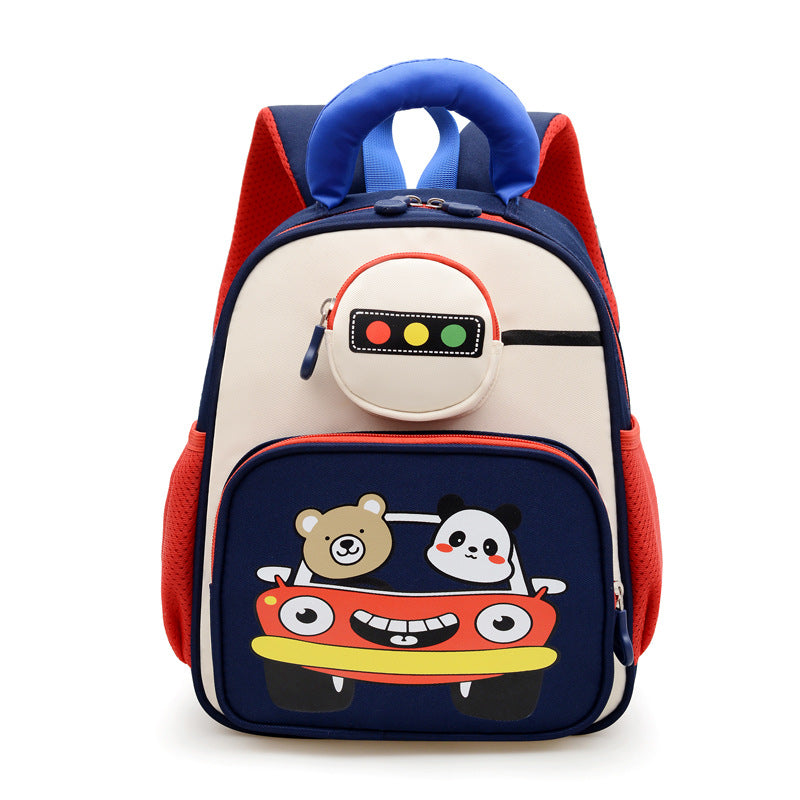 Kinder Spielzeug Tier Auto-Themen Schulrucksack Karnz