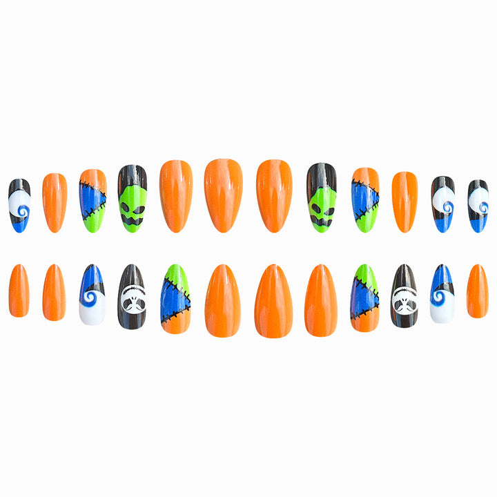 Halloween-Thema Nagelkunst