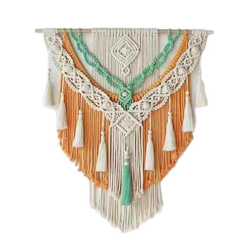 Macrame Wandbehang Karnz