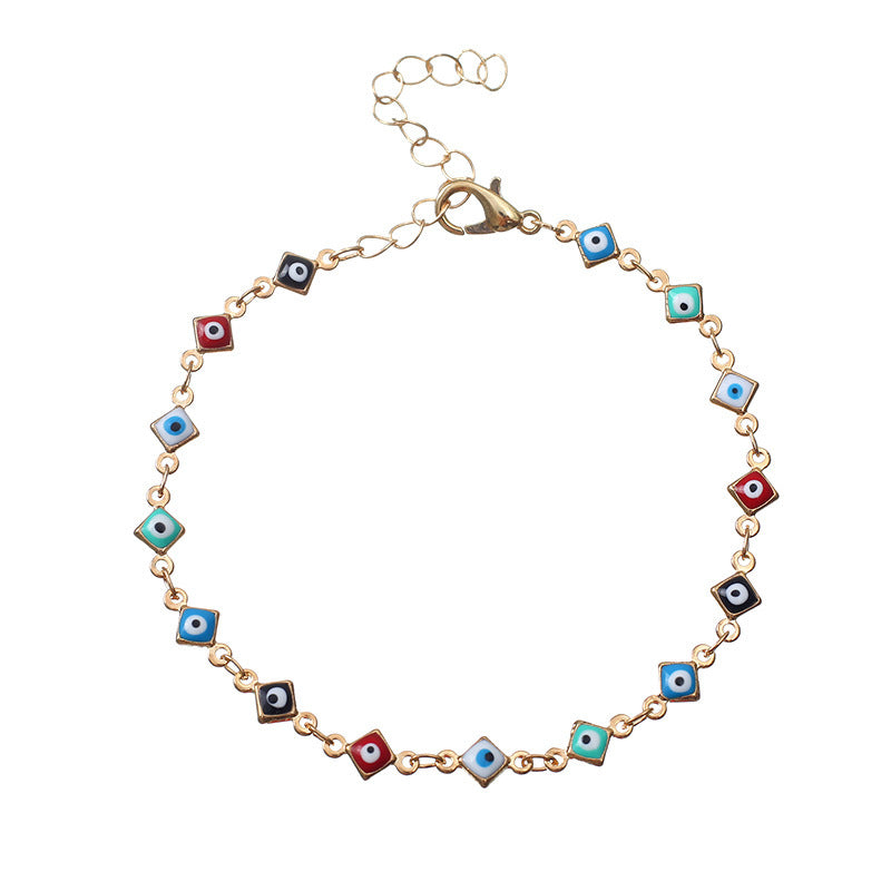 Multi-Farben Böse-Auge Armband Karnz