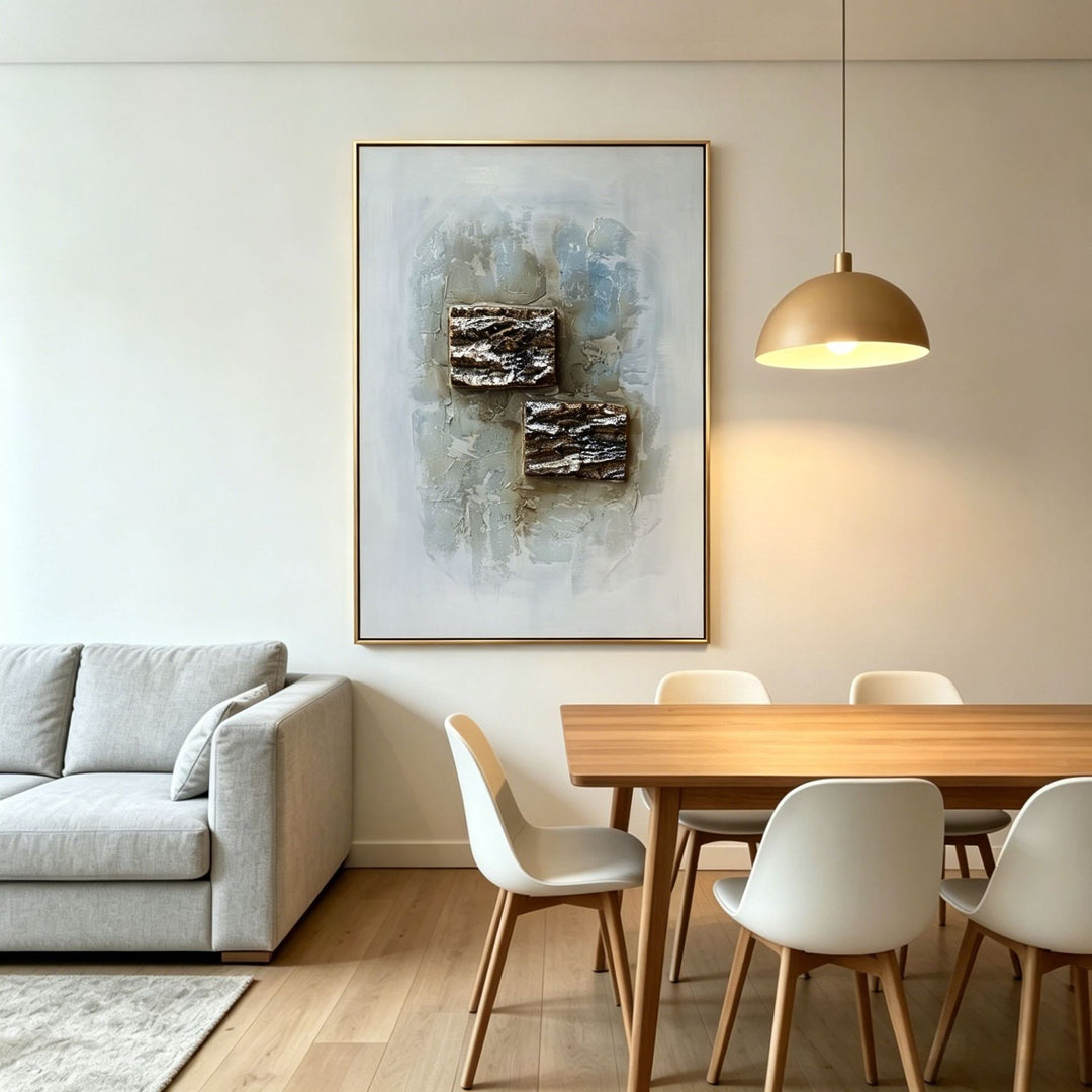 Zeitgenössische strukturierte Wandkunst