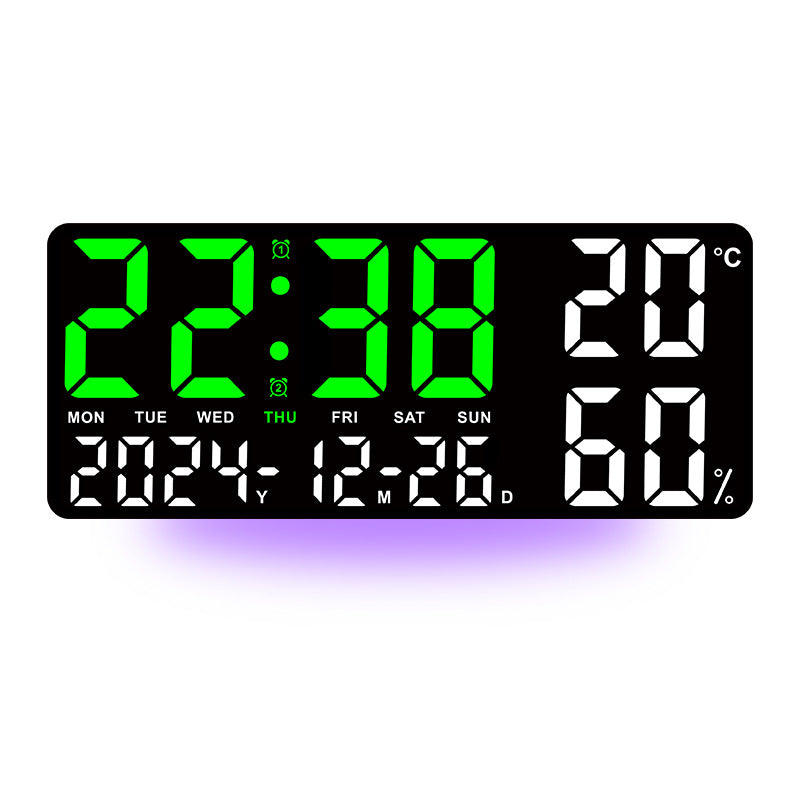 Digitaler Multifunktionswecker mit großem LED-Display Karnz