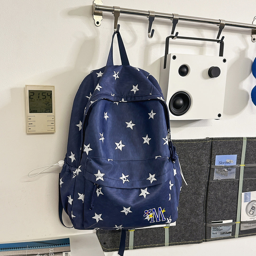 Stern-verzierte Alltags-Rucksack Karnz