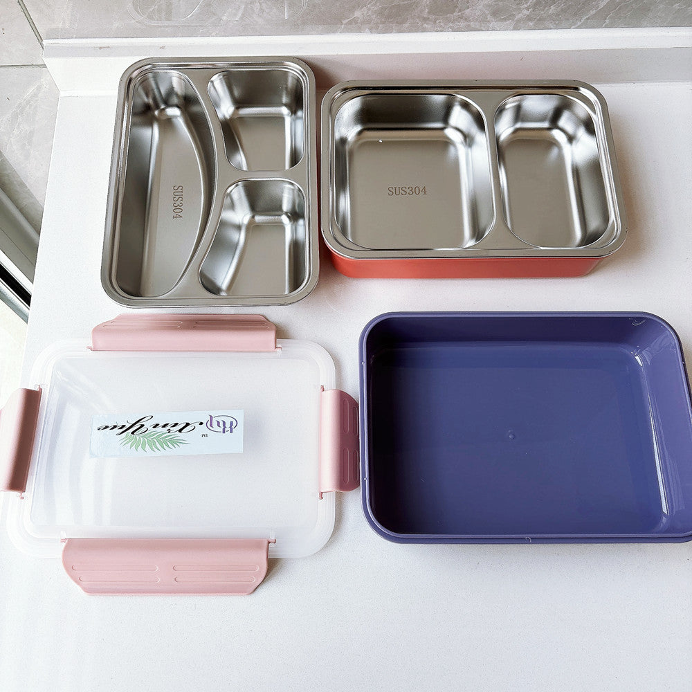 Mehrfach-Compartment Edelstahl Lunchcontainer