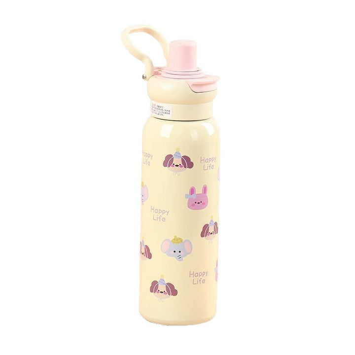 Damen Kinderfreundliche Edelstahl-Trinkflasche Karnz