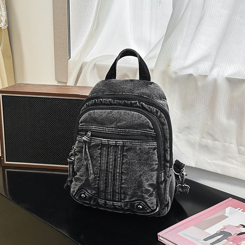 Multifunktionaler Denim-Rucksack Karnz