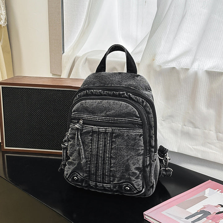 Multifunktionaler Denim-Rucksack Karnz