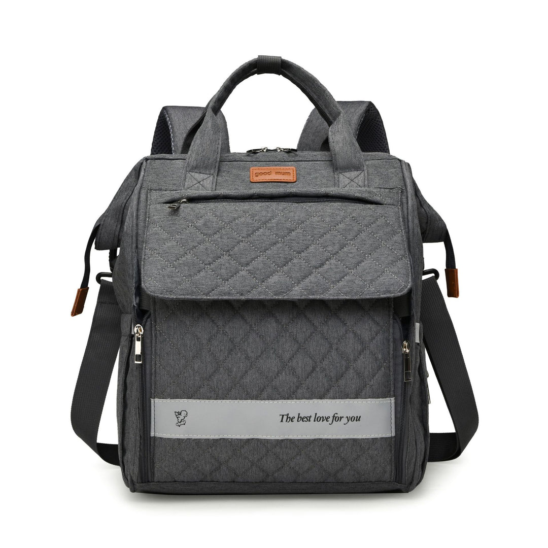 Gep quilteter Multifunktions-Rucksack Karnz