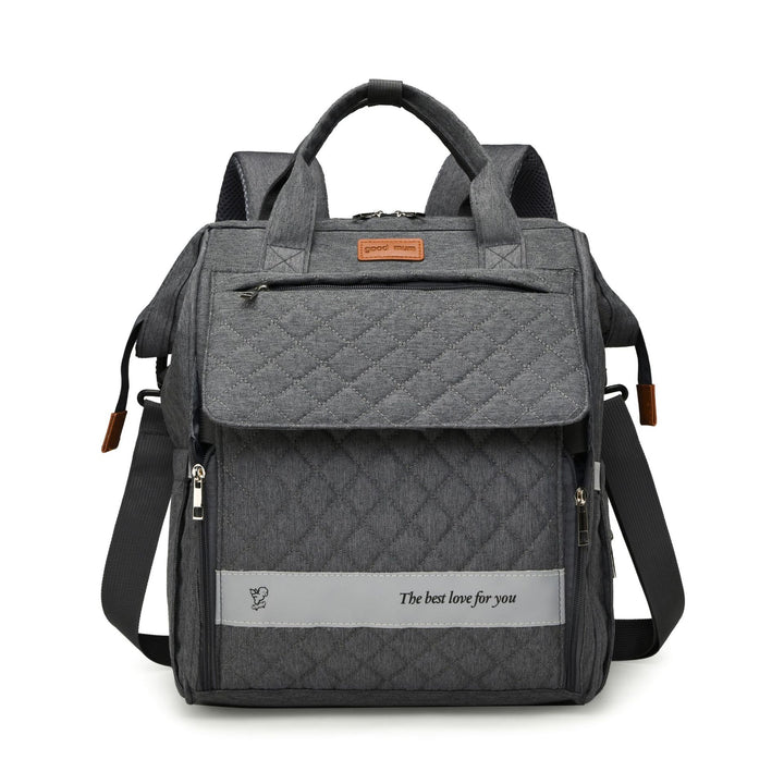 Gep quilteter Multifunktions-Rucksack Karnz