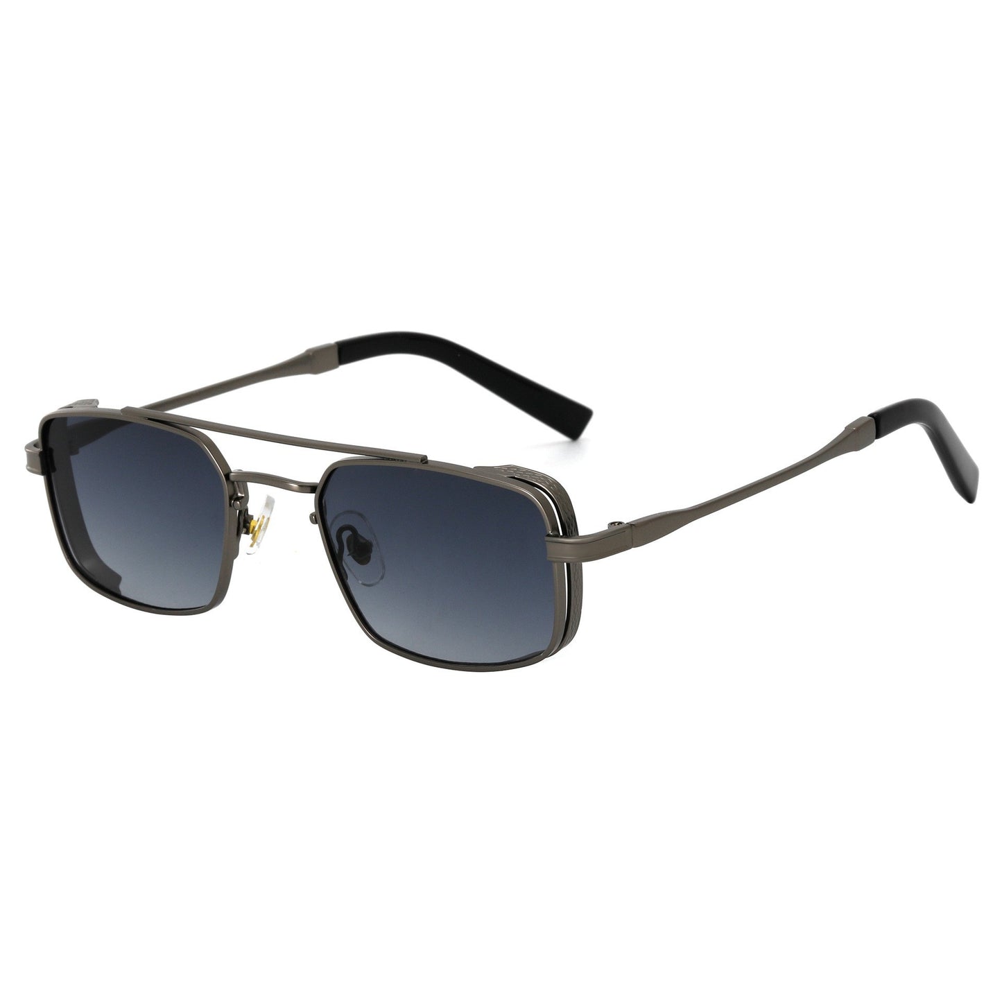 Damen Modische Sonnenbrille mit schmalem Metallrahmen und hochwertigem UV-Schutz Karnz