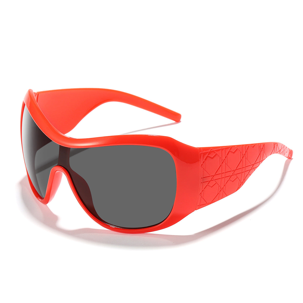 Damen Sportliche Sonnenbrille mit ergonomischem Design und UV-Schutz Karnz