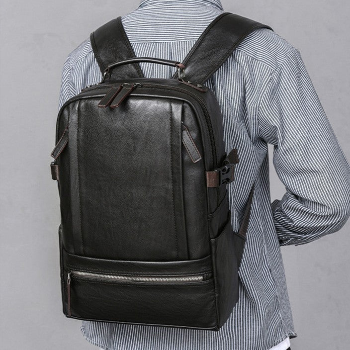 Premium Leder Rucksack Karnz