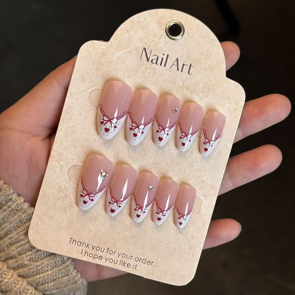 Elegante Press-On Nagelkunst Kollektion Karnz