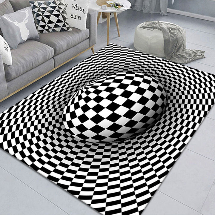 3D Optische Illusion Bereichsbr mat Karnz