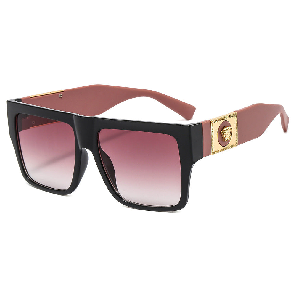 Damen Stilvolle Plateau Sonnenbrille Karnz