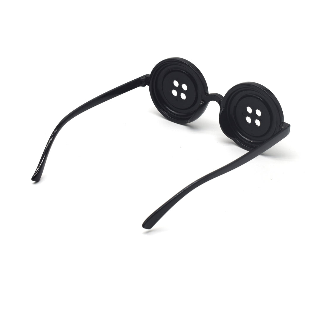 Einzigartiges Knopfdesign Brille Karnz