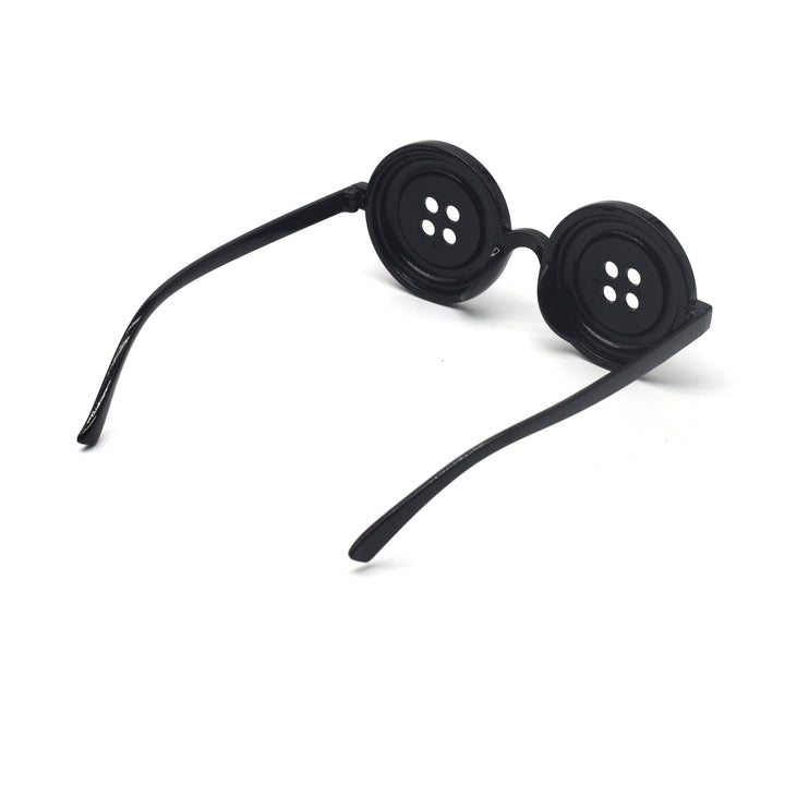 Einzigartiges Knopfdesign Brille Karnz