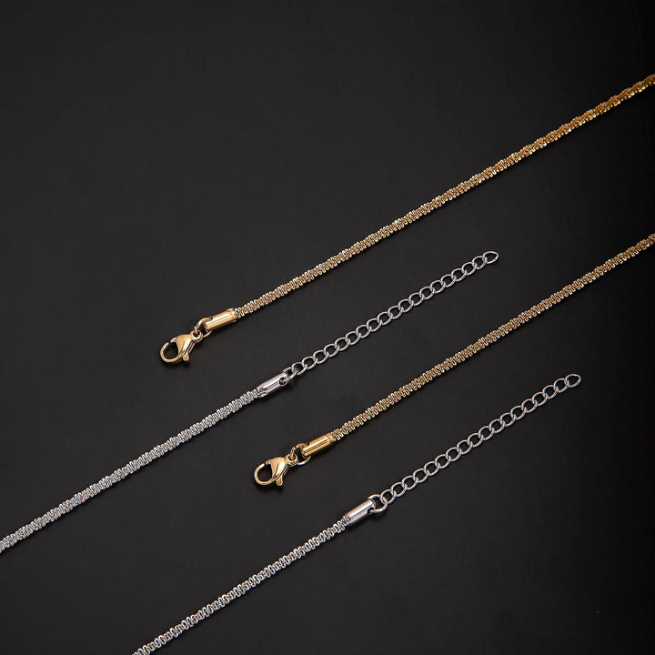 Elegante Ketten-Choker-Halskette Karnz