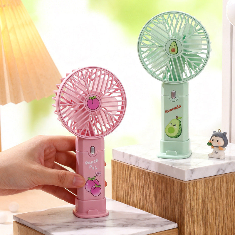Damen Tragbarer Mini-Ventilator mit USB-Ladefunktion Karnz