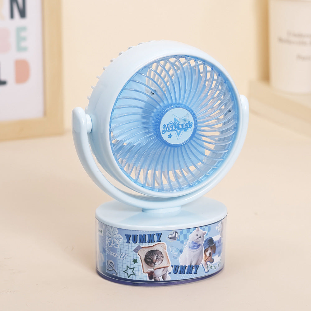 Damen humorvoller USB Tischventilator Karnz