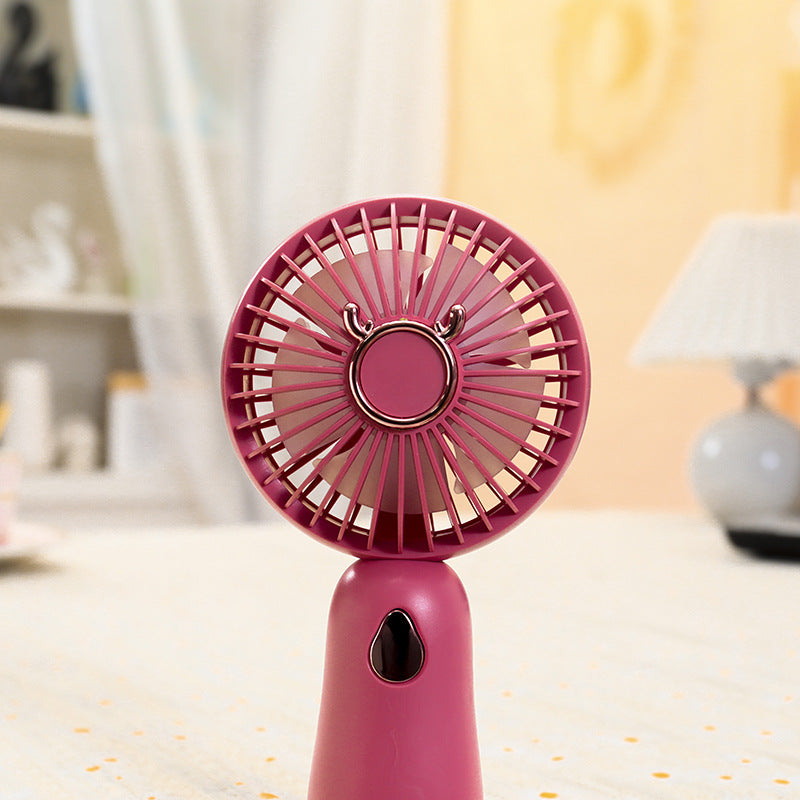 Damen Tragbarer Mini-Handventilator mit USB-Ladefunktion Karnz