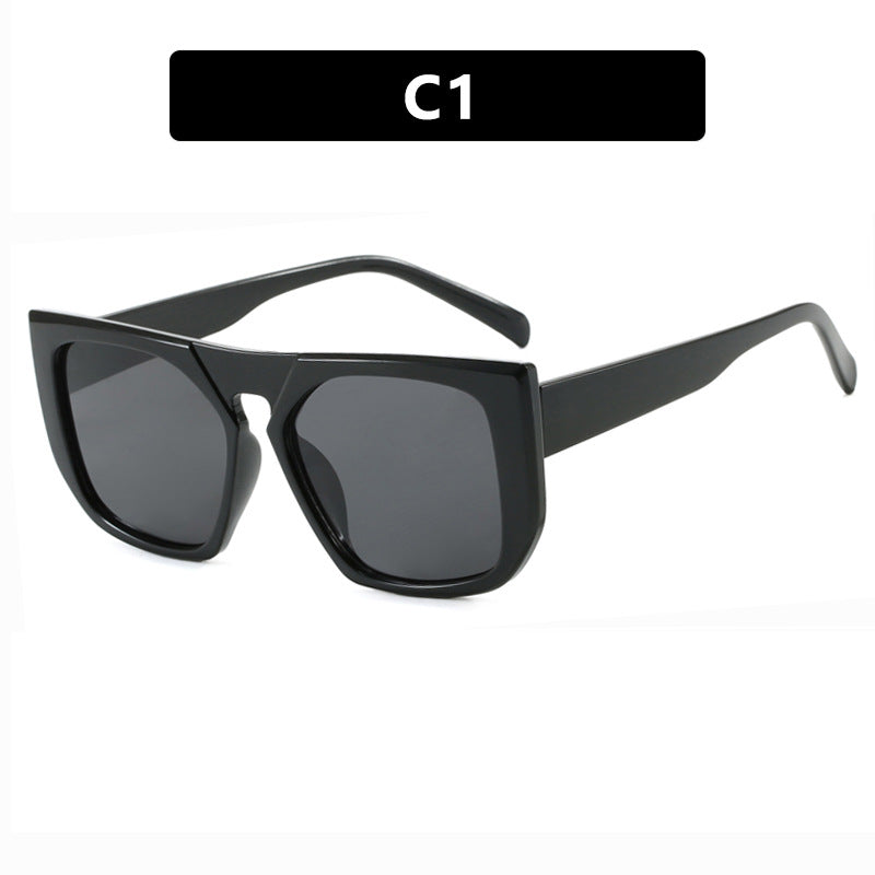 Damen quadratische Fashion Sonnenbrille Karnz