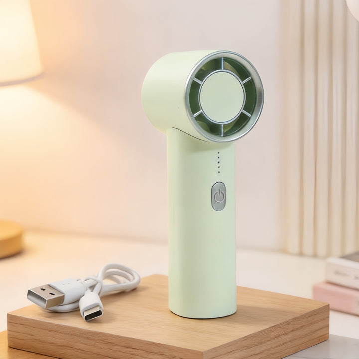 Damen Tragbarer Handventilator mit USB-C-Ladefunktion und leistungsstarkem Luftstrom Karnz
