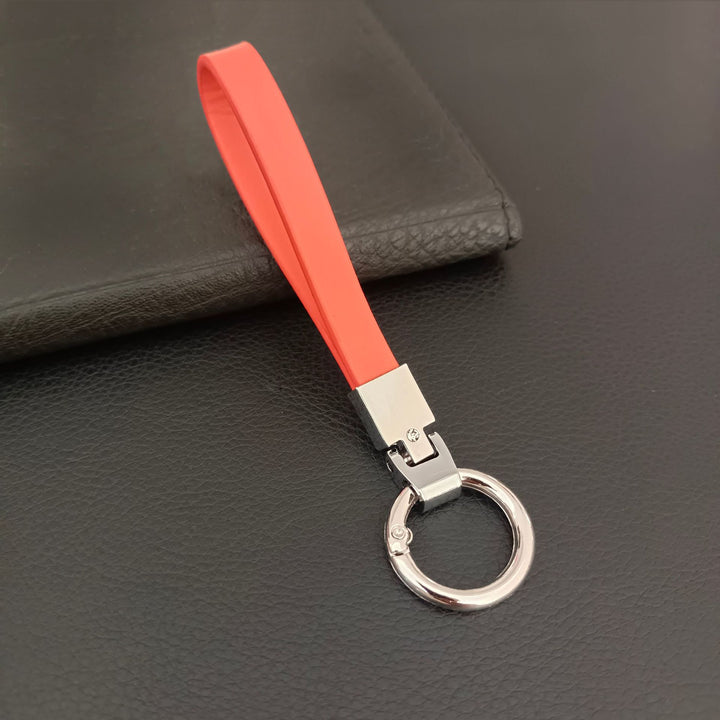 Eleganter Leder-Schlüsselanhänger Halter Karnz