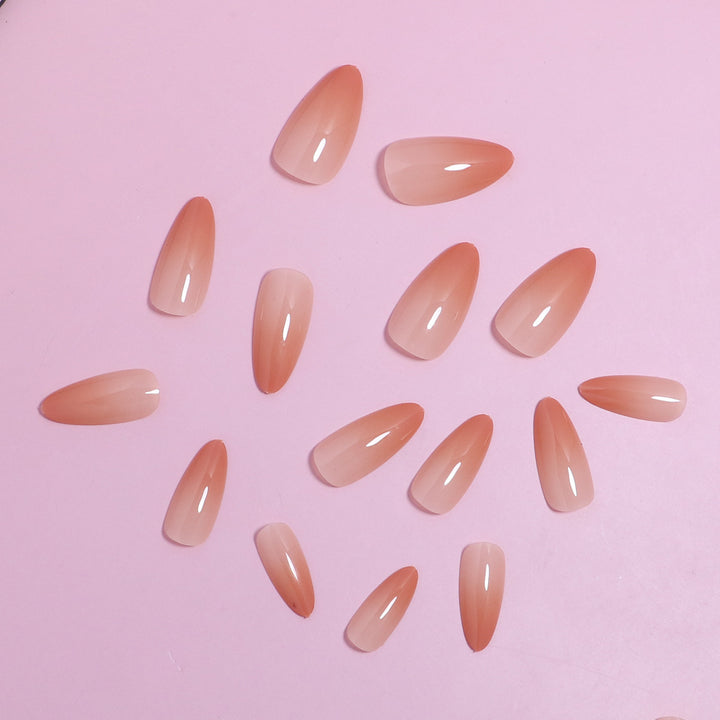 Premium Mandel-förmige Press-On Nagelspitzen Karnz