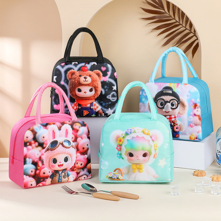 Fun Character Isolierte Lunch Tasche Karnz