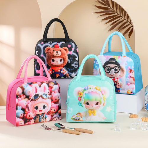 Fun Character Isolierte Lunch Tasche Karnz