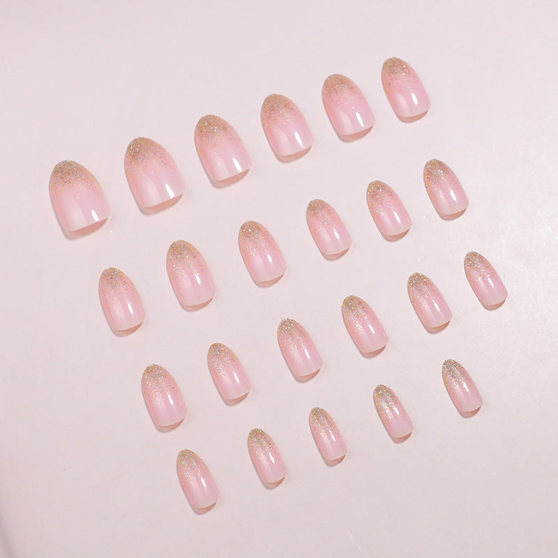 Glitter Ombre Press-On Nägel Karnz