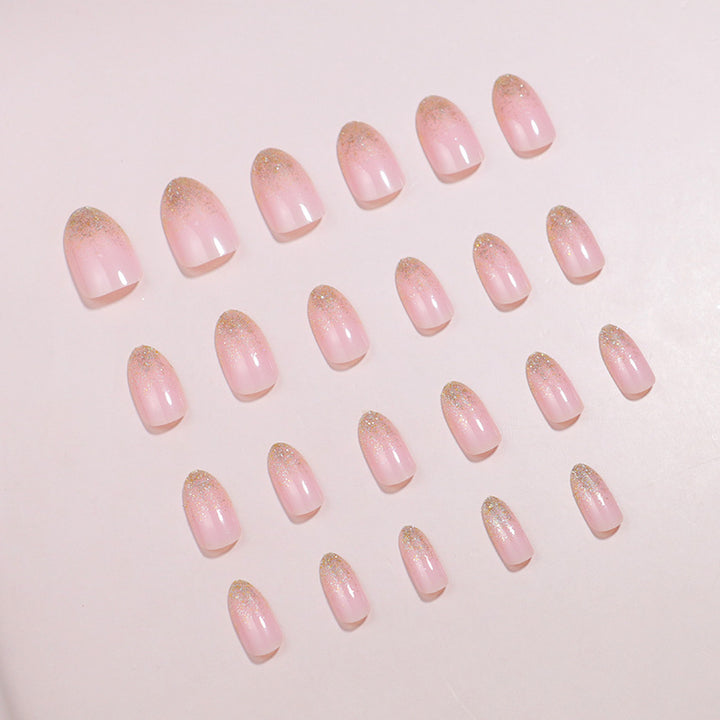Glitter Ombre Press-On Nägel Karnz